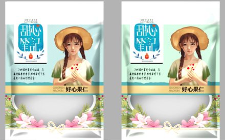 滄州華良食品包裝袋設(shè)計圖片展開圖賞析