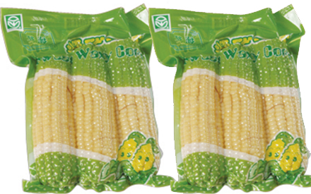 甜玉米，水果玉米包裝袋圖片